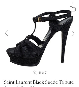 YSL stilettos TRIBUTE .35,5 nr (2 foto / 6)