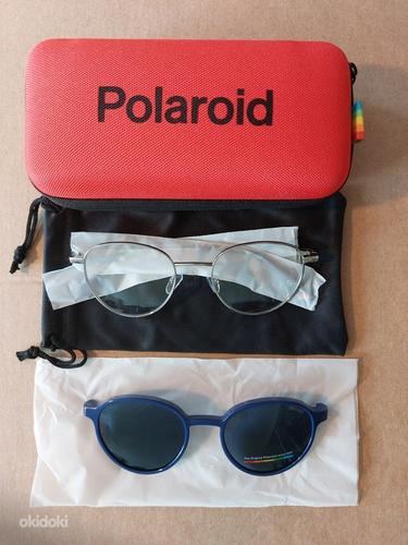 Новая оправа + солнечные очки Polaroid, унисекс (фото #3)