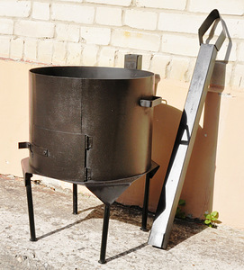 Korstnaga pliit(3mm)+pada(16L)+skimmer 46 cm+kulp 46 cm (6 foto / 10)