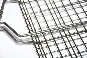 Grillrest grillimiseks suur roostevabast terasest 460x460mm (4 foto / 7)