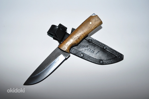 Нож "Домбай -1". Кизляр охотничий нож из нержавеющей стали . (фото #2)