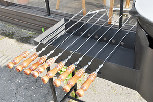Komplekt - grillahi d460 mm + kaanega pada 22L + varras (8 foto / 10)