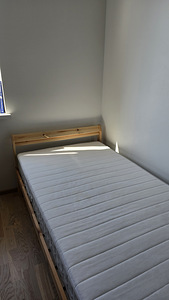 Кровать IKEA 90x200 NEIDEN с матрасом (4 фото из 8)