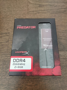 DDR4 2666 МГц HyperX Predator (2 x 8) (2 фото из 4)