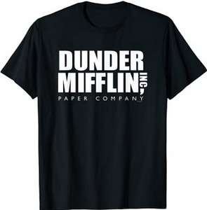 The Office Dunder Mifflin Paper Company Inc. Футболки S и M