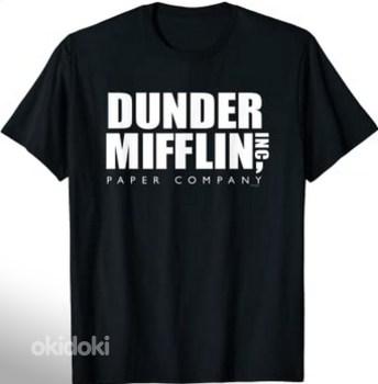 The Office Dunder Mifflin Paper Company Inc. T-särgid S ja M (foto #1)