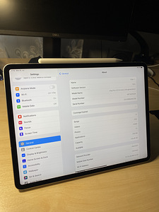 Kasutatud iPad Pro 12.9", 3.gen, 256GB WiFi + 4G + pencil (1 foto / 5)