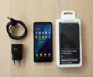Samsung a8 2018 originaalkaane raamat. Uus! (2 foto / 3)
