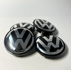 VW Volkswagen uued veljekapslid 65 mm (1 foto / 5)