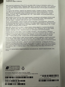Uus iPhone 15 Pro Titanium Black, Garantii 01.2026 (3 foto / 3)