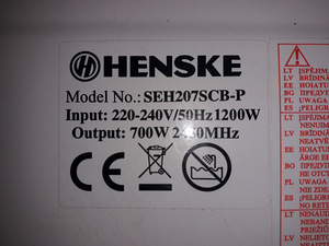 Mikrolaineahi Henske (4 foto / 4)