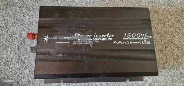 Инвертор 24В - 240В - 1,5кВт (фото #2)