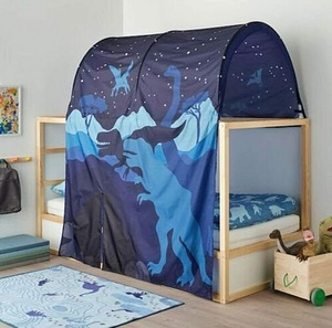 Покрывало для детской кровати (IKEA KURA) с изображением дин