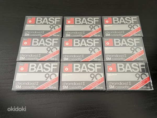 Хромированные кассеты bASF (фото #1)