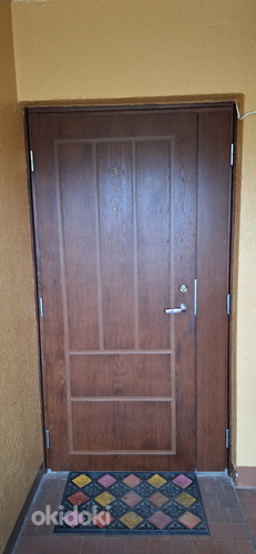 Продается квартирная дверь с дубовым шпоном и открывающимся удлинителем (фото #5)