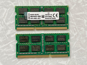 Kingston KVR16S11/8 SODIMM DDR3 2x8Gb=16Gb 1600MHZ 1.5v (4 foto / 5)