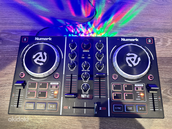 NUMARK DJ CONTROLLER PARTY MIX (фото #4)