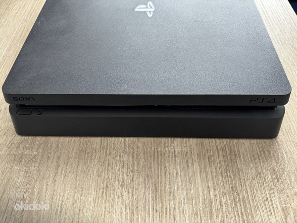 Playstation 4 slim 500gb + 2 pulti + 2 mängu (foto #2)