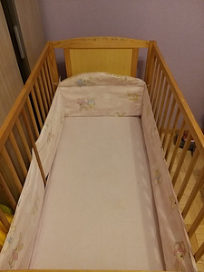 Lapsevoodi + 2 matrased 60×120. (2 foto / 3)
