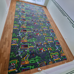 Vaip lastetuppa "Liikluslinnak" 270x540 cm (1 foto / 1)