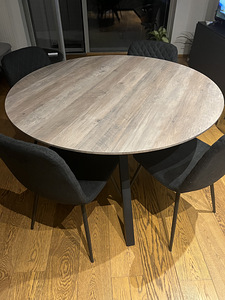 Ümmargune laud 120cm (3 foto / 3)
