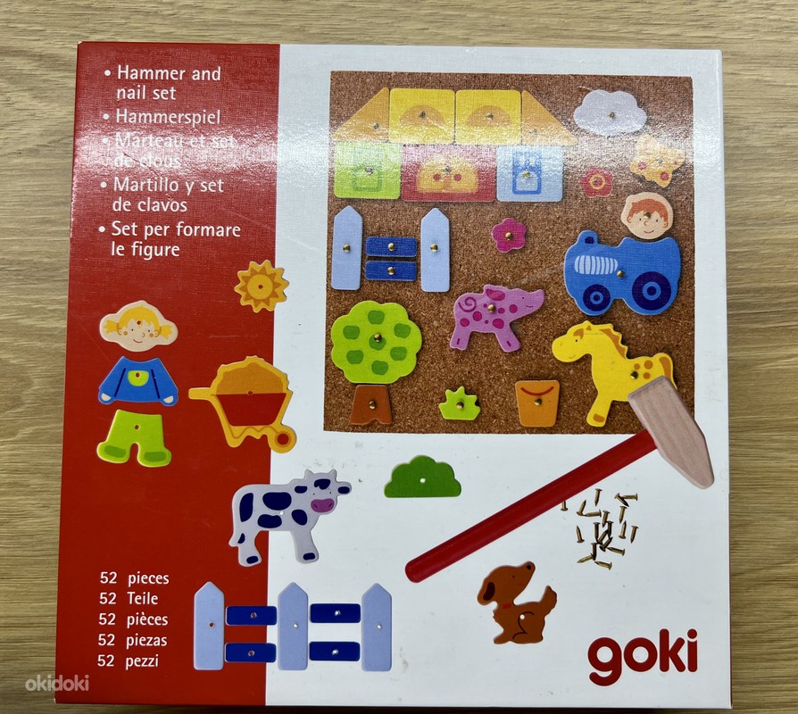 Goki hammer cheap and nail set