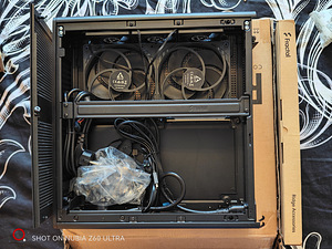 Fractal Design Ridge mITX korpus + 5x Arctic ventilaatorit (1 foto / 2)