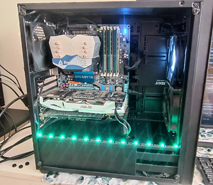 Mänguarvuti / Server W3690 + RX 480 12 GB RAM (1 foto / 6)