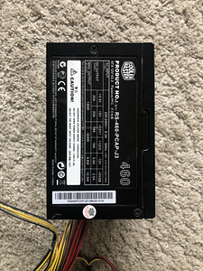 Toiteplokk 460W Cooler Master (3 foto / 3)
