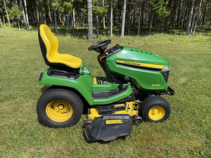 John Deere X590 koos järelkäruga (1 foto / 6)