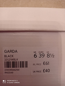 Naiste kingad r 39 GARDA (8 foto / 9)