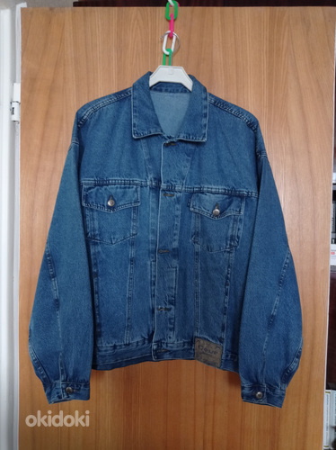 Мужская джинсовая куртка р L-XL (фото #1)