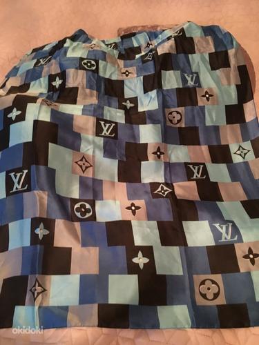 Новый качественный шарф с логотипами Louis Vuitton (фото #2)