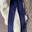 JIV темно-синие брюки для фиг.катания со стразами, размер S (фото #3)