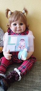 Кукла реборн Тая Моника Петер Ляйхт 80 см (8 фото из 8)