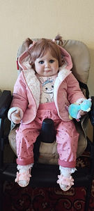 Kollektsiooni reborn nukk Taya Monika Peter Leicht 80 sm (5 foto / 9)