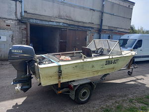 Mootorpaat Progress 4 + Yamaha 30+ haagis. (2 foto / 5)