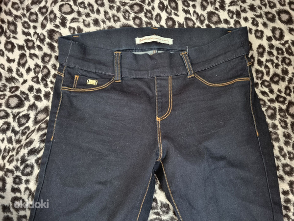 Эластичные джинсовые брюки (фото #2)