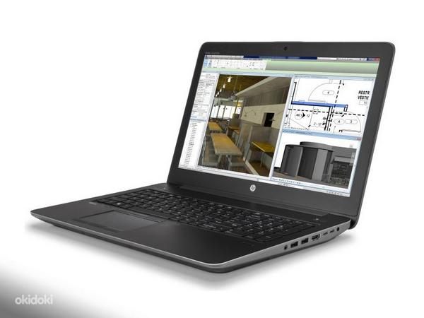 HP Zbook 15 G4, i7, 32GB, SSD, IPS, Quadro M2200M (foto #1)