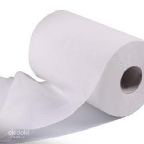 Р144 Бумажные рулонные полотенца MINI целлюлоза (фото #1)