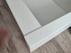 MALM IKEA voodiraam 90x200 cm +2 voodikasti, valge (6 foto / 8)