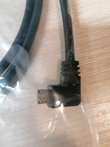 USB kaabel USB A -microUSB 90 kraadi, 1.2m. (3 foto / 4)