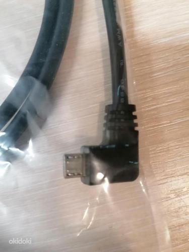 USB-кабель USB A - microUSB 90 градусов, 1,2м. (фото #3)