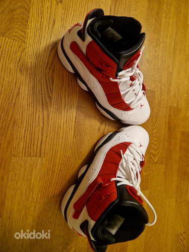 Баскетбольные кроссовки Jordan 6 Rings White Carmine (фото #4)