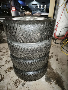 5x112 литые диски Audi + зимние шины (3 фото из 3)