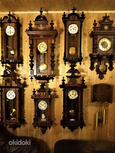 Старинные настенные часы. (фото #1)