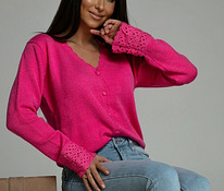 Новый вязаный женский свитер M/L