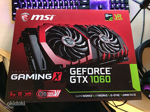 MSI gtx 1060 3gb gaming x (2 foto / 2)