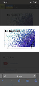 LG 55NANO773PA, NanoCell, 55” (2 foto / 3)