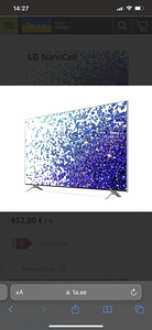 LG 55NANO773PA, NanoCell, 55” (3 foto / 3)